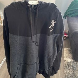 Browning hoodie size 2XL. Two toned